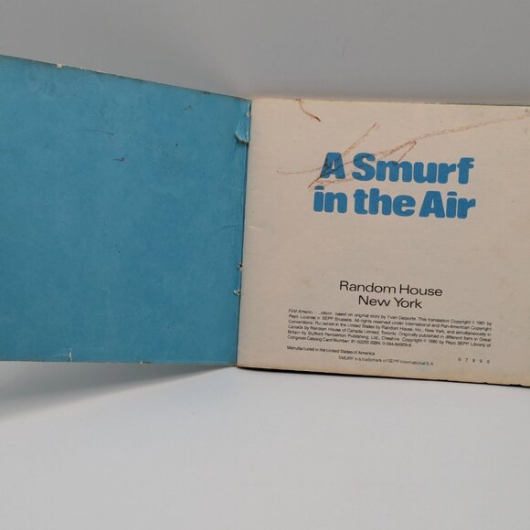 Smurf Mini Storybooks - Peyo - "A Smurf in the Air" & "The Hundredth Smurf" 1980 - Picture 6 of 10
